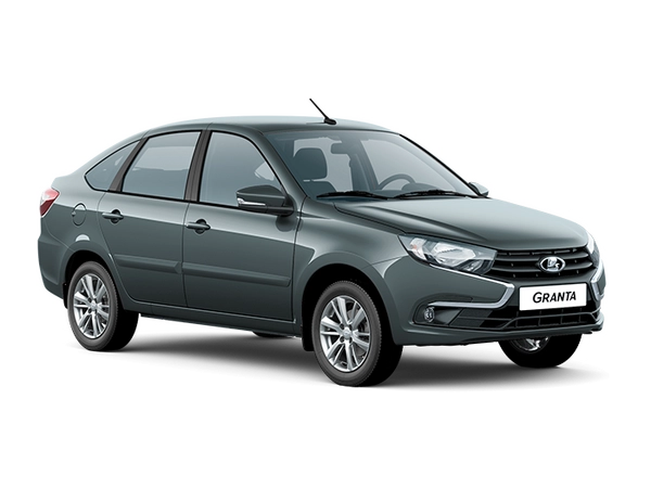 Lada Новая Granta лифтбек Серебристо-темно-серый 