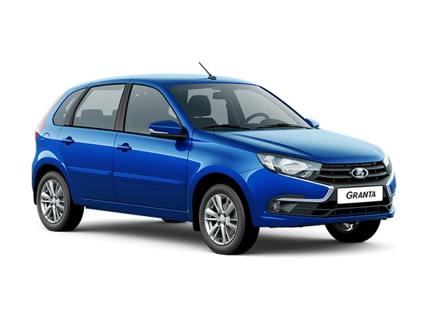 Lada Новая Granta хэтчбек Ярко-синий "Голубая планета"