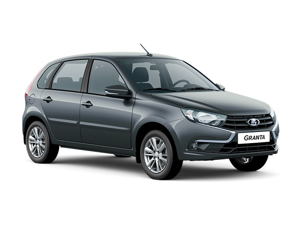 Lada Новая Granta хэтчбек Серебристо-темно-серый "Борнео"