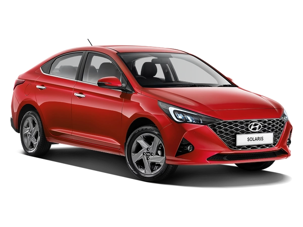 Hyundai Solaris Новый Красный