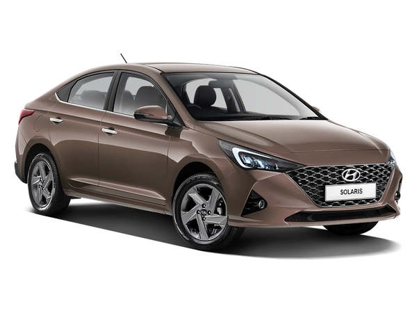 Hyundai Solaris Новый Коричневый
