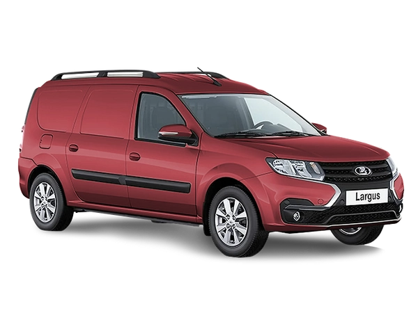 Lada Largus Фургон Новый Красный сплав