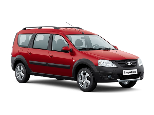 Lada Largus Cross CNG Красный "Огненно-красный"