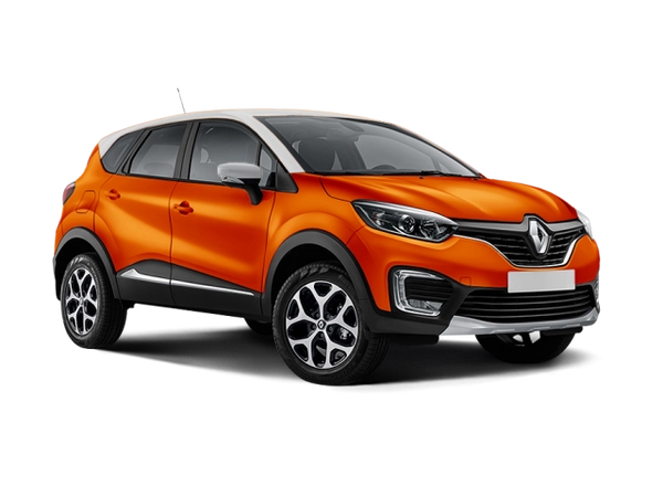 Renault Kaptur Оранжевая Аризона с крышей цвета слоновой кости