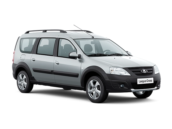 Lada Largus Cross CNG Серебристый "Платина"