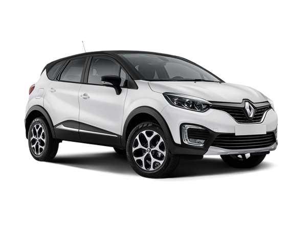 Renault Kaptur Белый лед с черной крышей