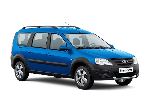 Lada Largus Cross CNG Cеребристый темно-синий "Лазурно-синий"