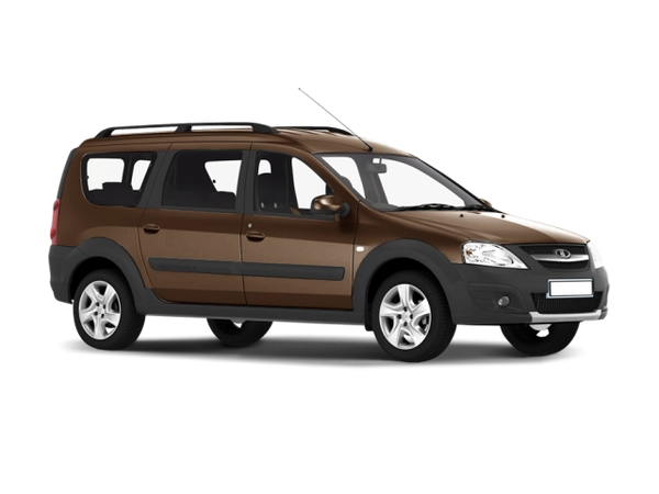 Lada Largus Cross 7 мест Темно-коричневый Кашемир