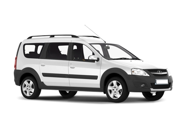 Lada Largus Cross 5 мест Белый Ледниковый